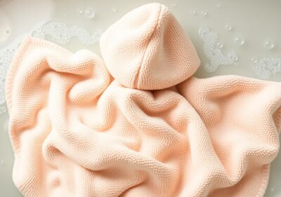 Cape de bain bébé